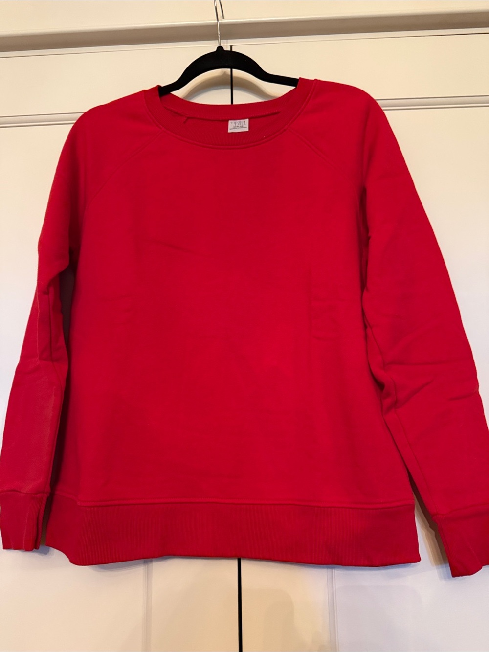 Classic Red Crewneck Sweater - Unbranded